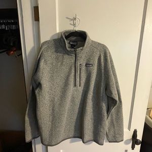 BRAND NEW WITH TAGS Men’s Patagonia Better Sweater 1/4 Zip in Stonewash